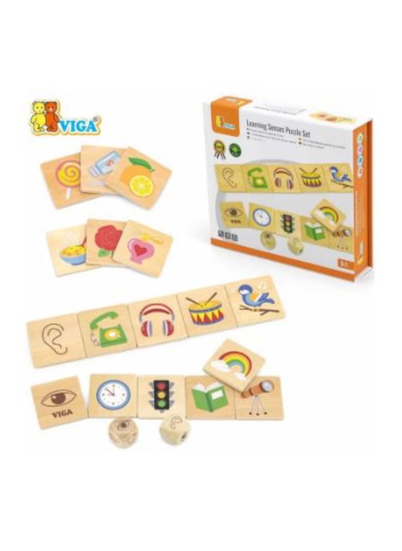 Learning Senses Puzzle Set Age 3+