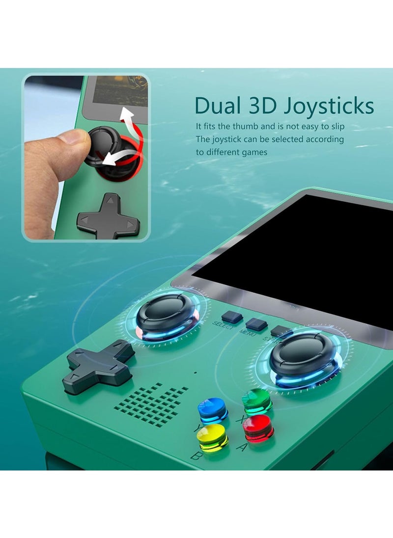 Retro Handheld Game Console | 3.5-Inch Portable Video Game Console with TV Connectivity & Two-Player Support | Built-in Games