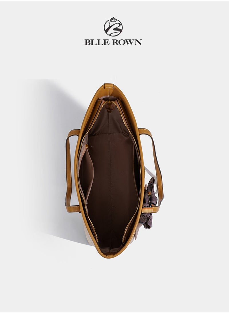 2PCS Large Capacity Women's Luxury Handbags Casual Versatile Tote Bag Women's Commuter Bags Mommy Bag