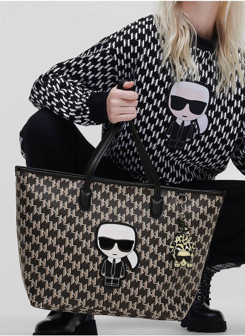 Karl Lagerfeld Paris Women's K/Ikonik Monogram Tote Bag