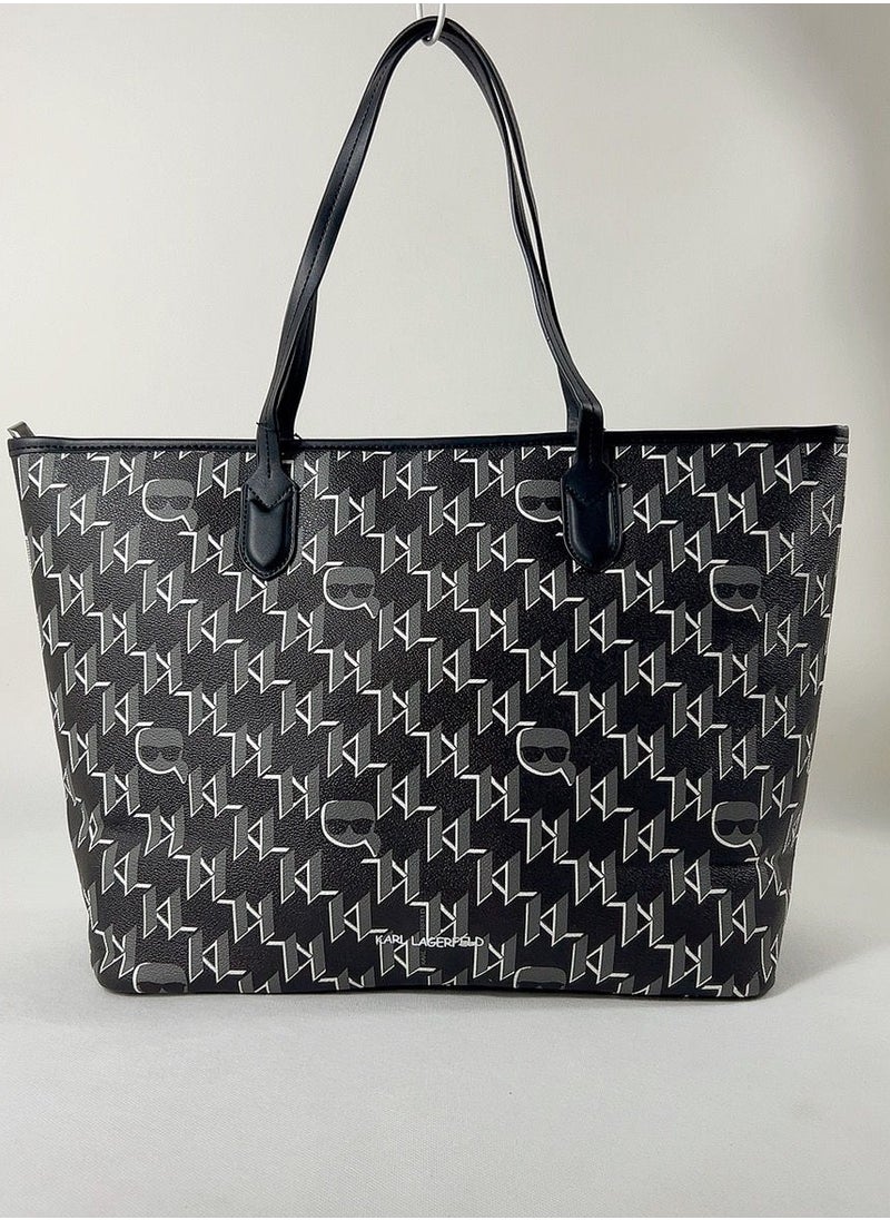 Karl Lagerfeld Paris Women's K/Ikonik Monogram Tote Bag