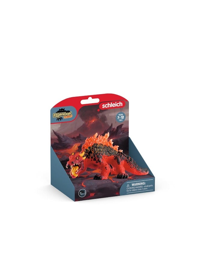 Schleich Eldrador Creatures Magmawaran: Magma Lizard Figure (8 cm)