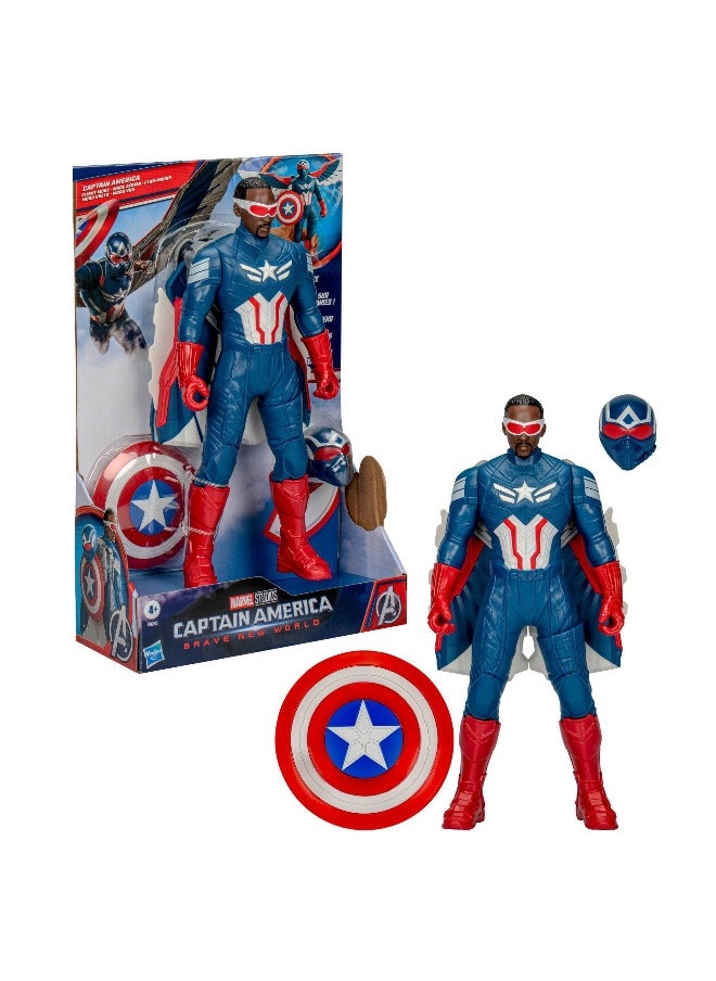 Marvel Captain America: Brave New World Captain America Action Figure (22 cm)