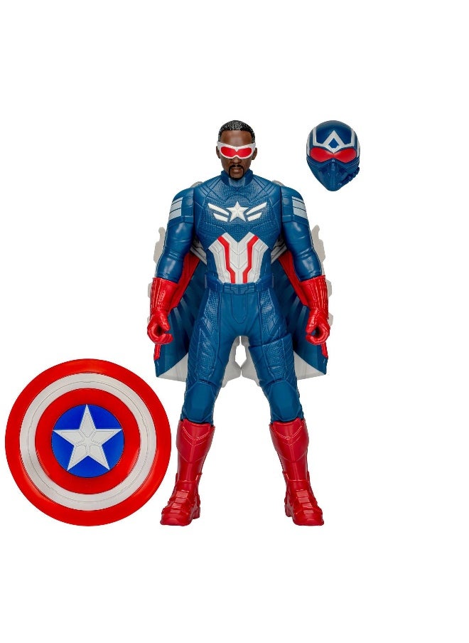 Marvel Captain America: Brave New World Captain America Action Figure (22 cm)