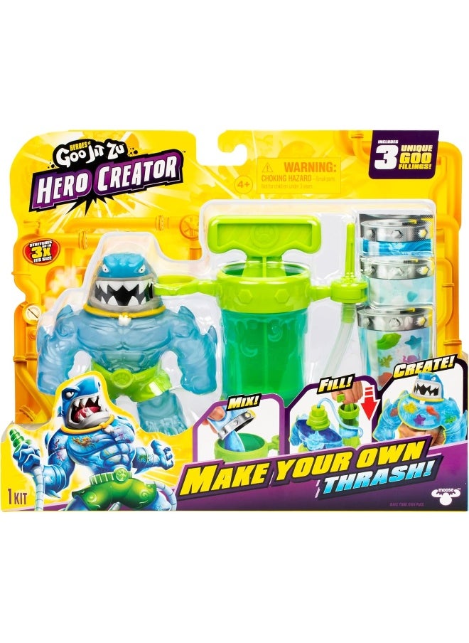 Heroes of Go Jit Zu Hero Creator Make Your Own Pack Thrash Toy Figure