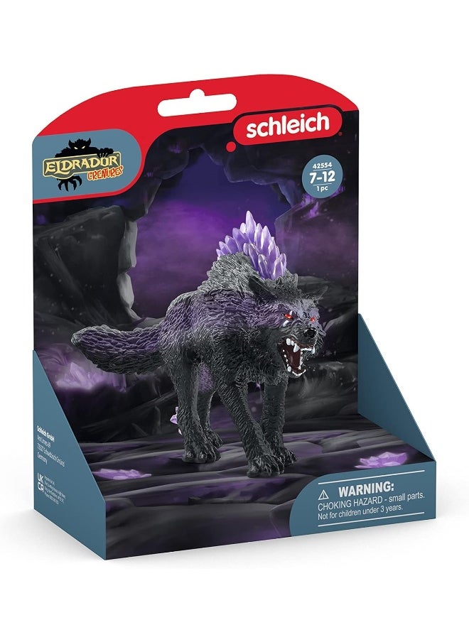 Schleich Eldrador Creatures Shadow Wolf Figure (9 cm)