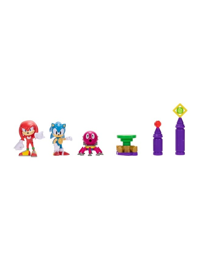 Classic Sonic The Hedgehog Oil Ocean Quest Playset (Set of 6, 6.35 cm)