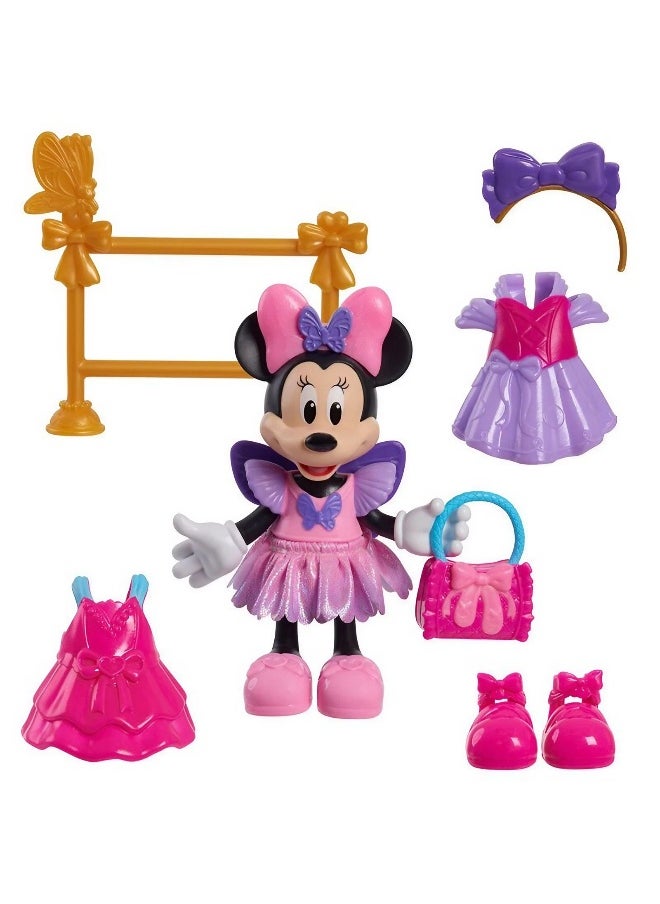 Disney Junior Minnie Mouse Glitter And Glam Pet Fashion Set (15.24 cm)