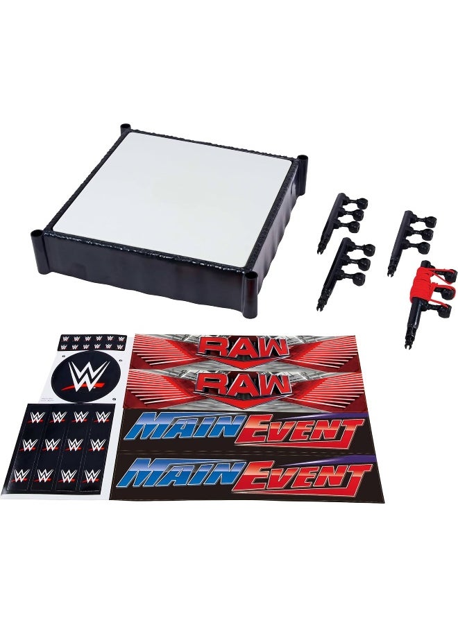 WWE Main Event Ring Playset (33.66 x 33.66 x 19.68 cm)