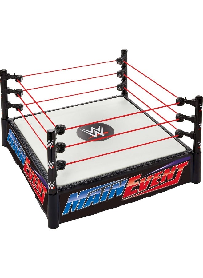 WWE Main Event Ring Playset (33.66 x 33.66 x 19.68 cm)