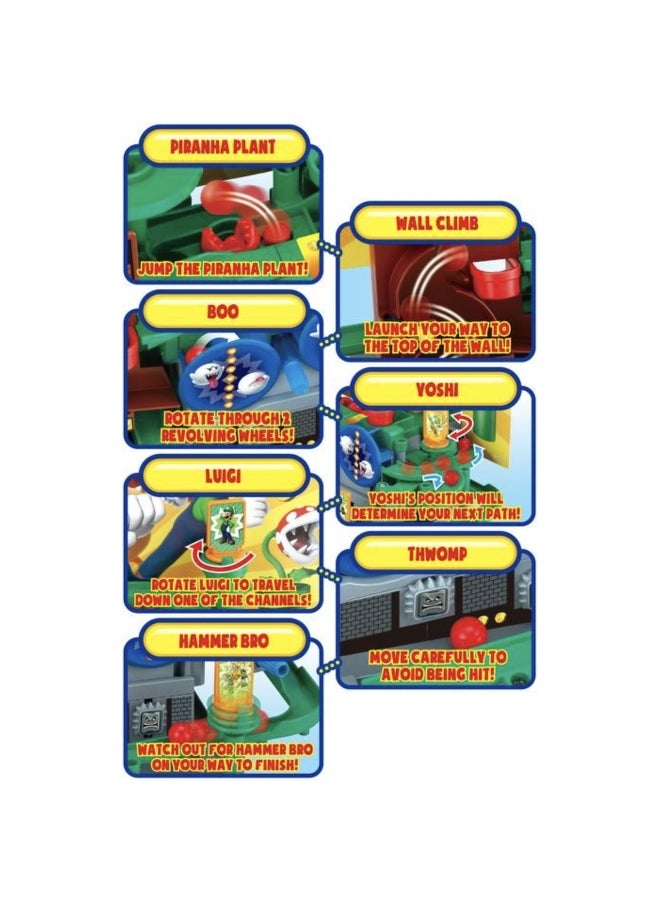 Nintendo Super Mario Adventure Game Deluxe Playset