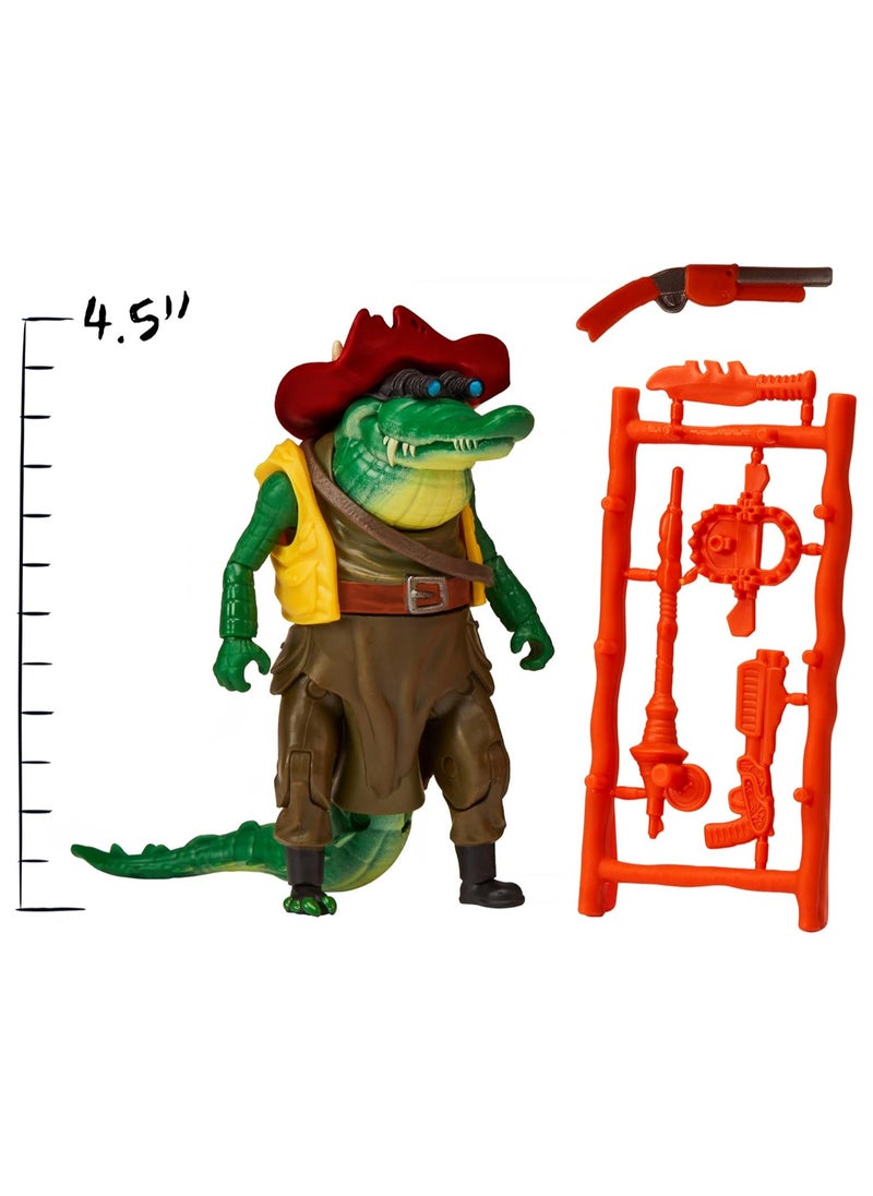 Teenage Mutant Ninja Turtles: Mutant Mayhem 4.5 Leatherhead Basic Action Figure