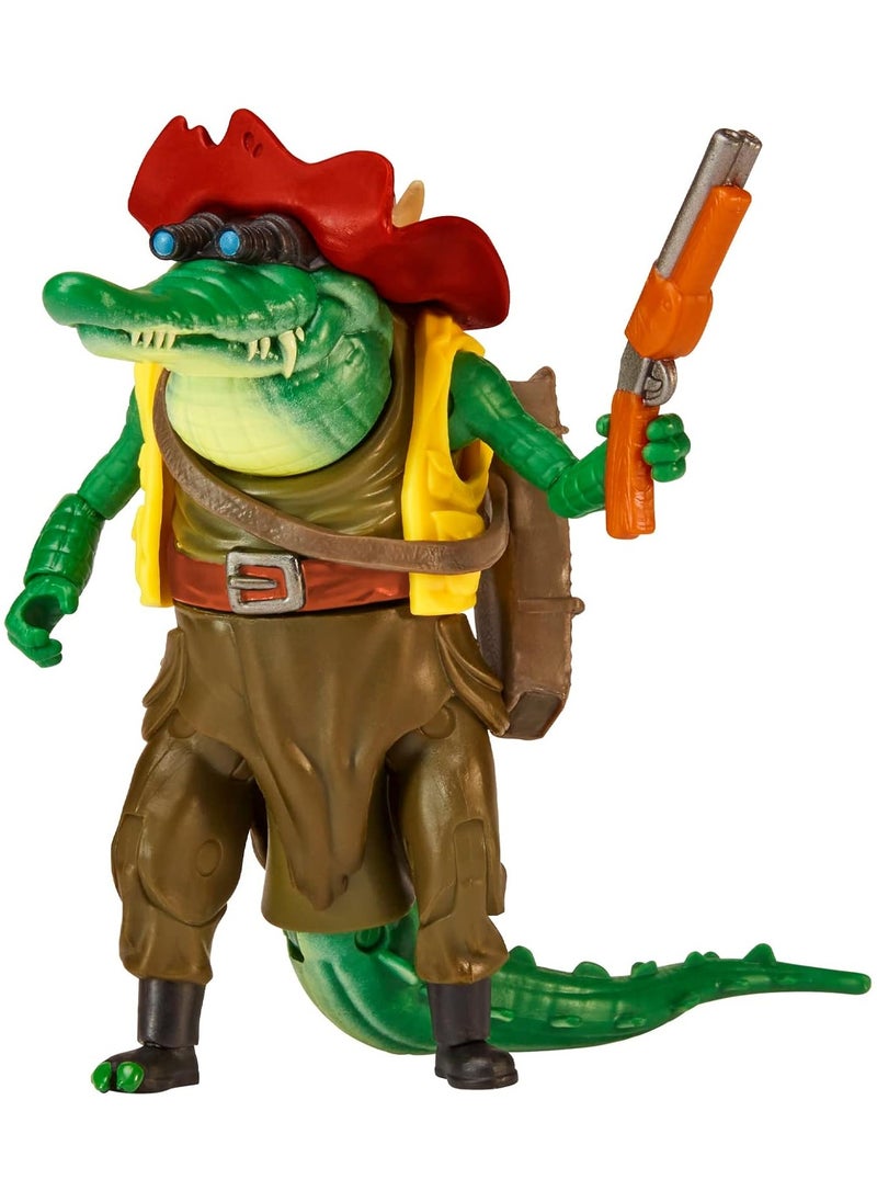 Teenage Mutant Ninja Turtles: Mutant Mayhem 4.5 Leatherhead Basic Action Figure