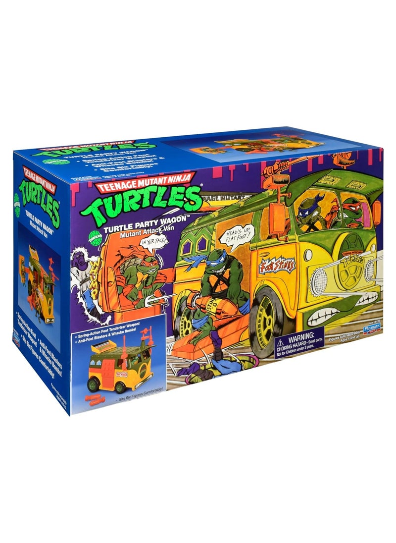 Teenage Mutant Ninja Turtles Action Figure,Original Party Wagon,Yellow Green,M,81288