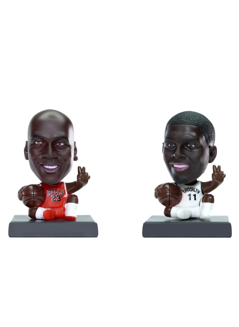 Valentine’s Day basketball Player's Car Dashboard Bobblehead | Valentine’s Day Bobblehead for Dashboards | Valentine’s Day Bobblehead Mobile Phone Holder | Valentine’s Day Car Dashboard Decorations