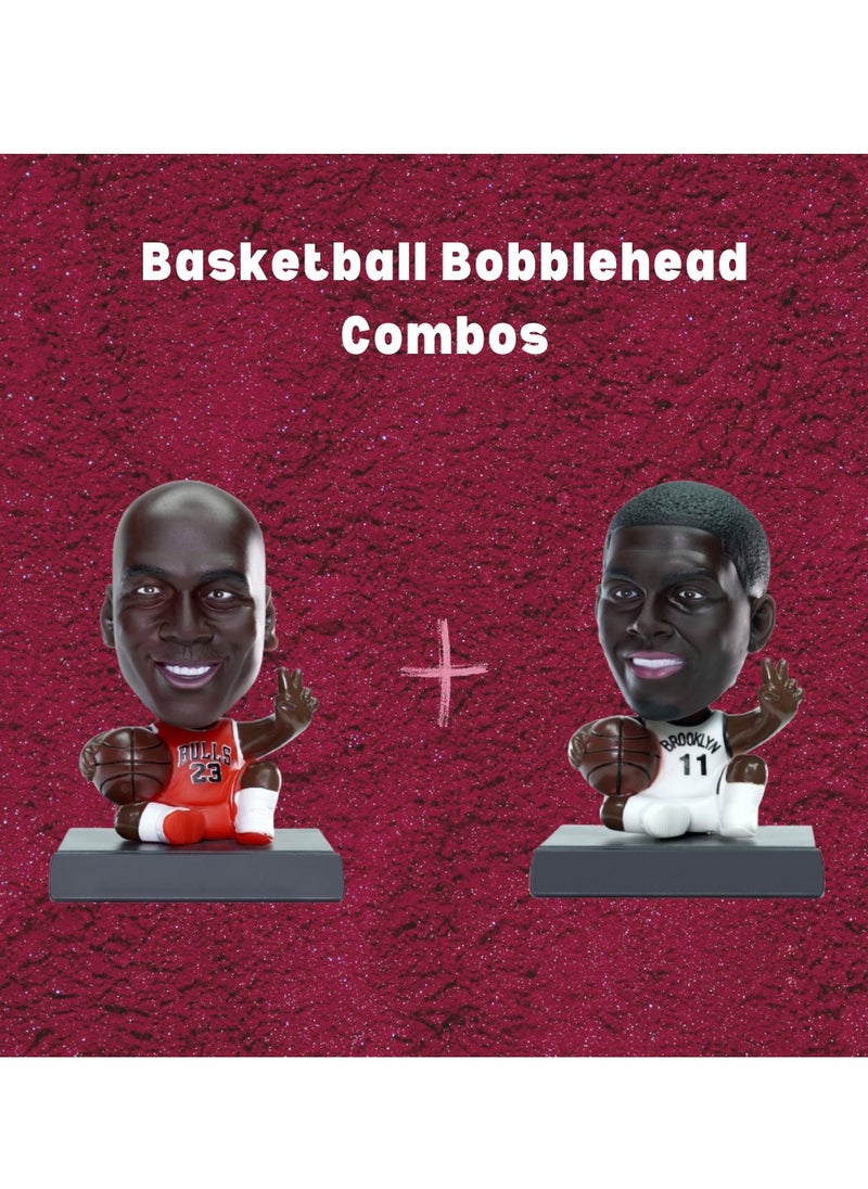 Valentine’s Day basketball Player's Car Dashboard Bobblehead | Valentine’s Day Bobblehead for Dashboards | Valentine’s Day Bobblehead Mobile Phone Holder | Valentine’s Day Car Dashboard Decorations