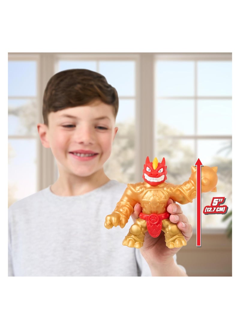 Smash Strikers Crunchy Action Figure | Ultimate Smashing Fist | Goo-Filled Sensory Toy | Stretches 3X Size | Durable & Interactive Play