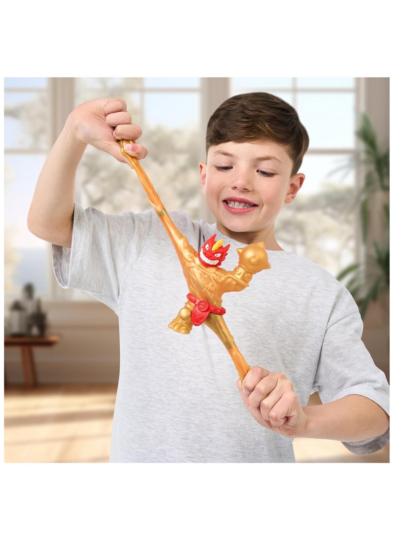 Smash Strikers Crunchy Action Figure | Ultimate Smashing Fist | Goo-Filled Sensory Toy | Stretches 3X Size | Durable & Interactive Play
