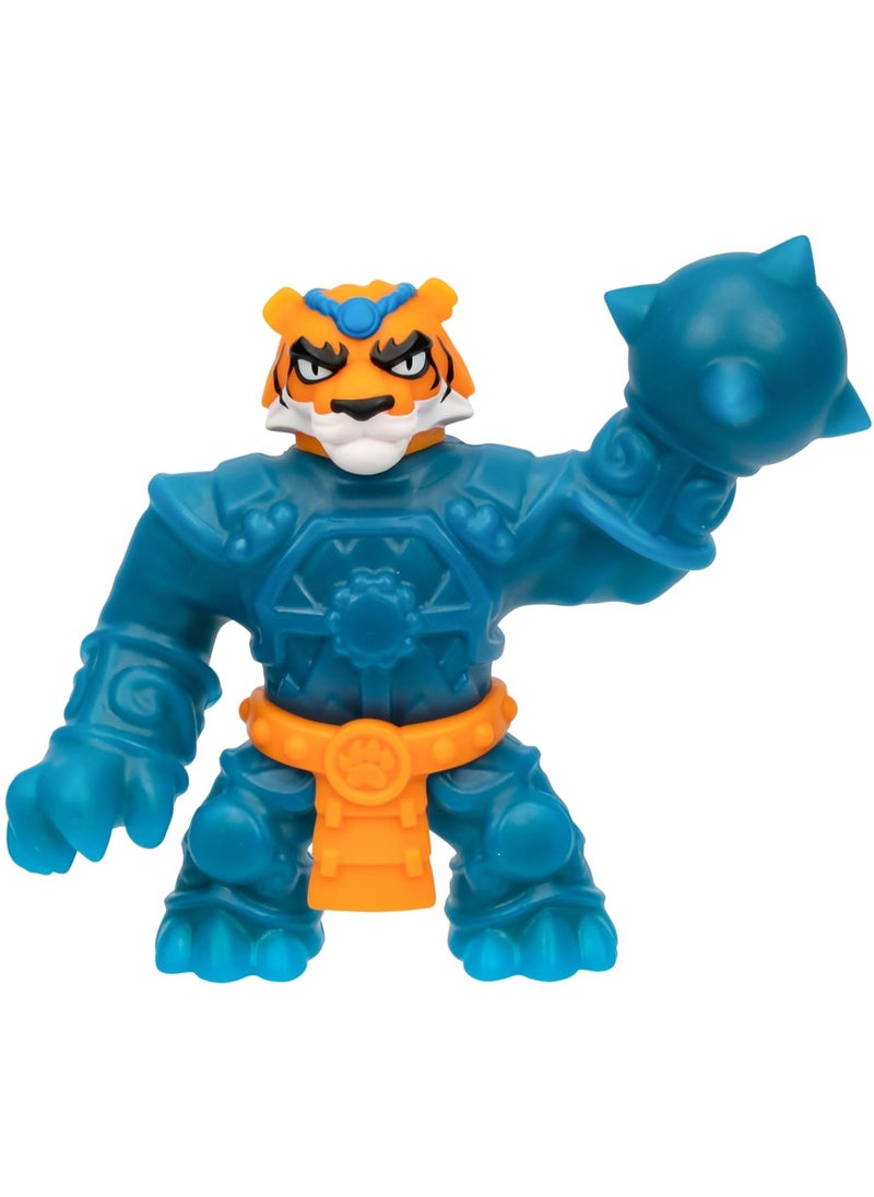 Squishy Smash Strikers Action Figure | Soft Goo-Filled Sensory Toy | Armored with Smashing Fist | Stretches 3X Size | Perfect for Kids