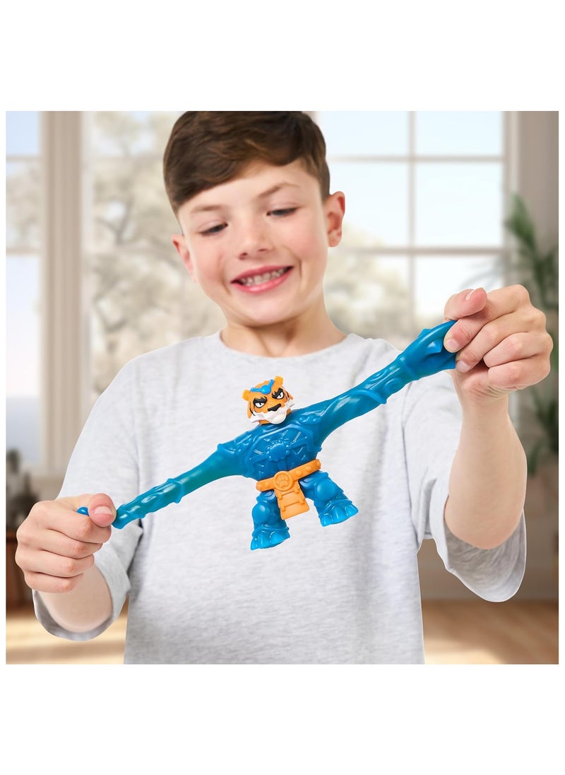 Squishy Smash Strikers Action Figure | Soft Goo-Filled Sensory Toy | Armored with Smashing Fist | Stretches 3X Size | Perfect for Kids