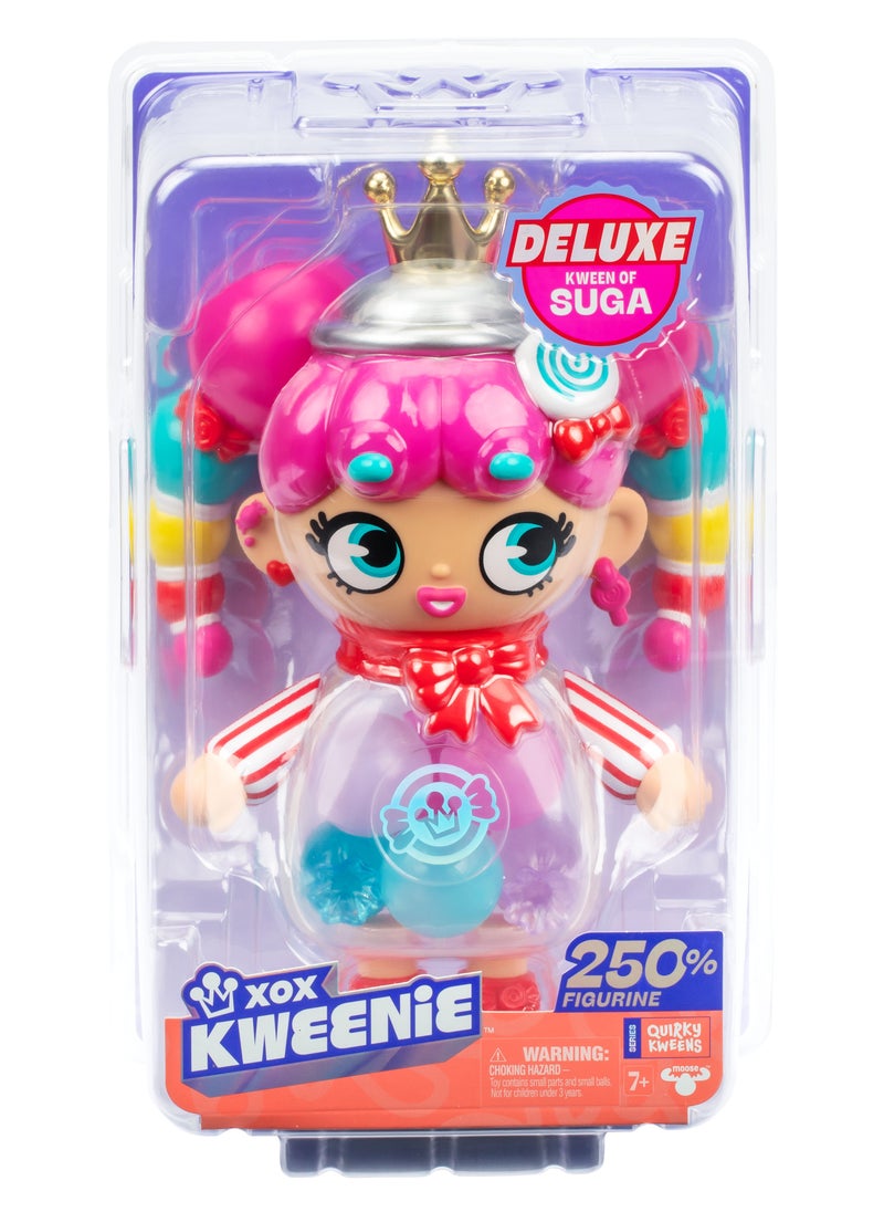 Kweenie Deluxe Kween of Suga 11-Inches | XOX Kweenie Figurine | Collectible Doll | Collectible Figurine | Perfect Gift for Girls & Collectors!