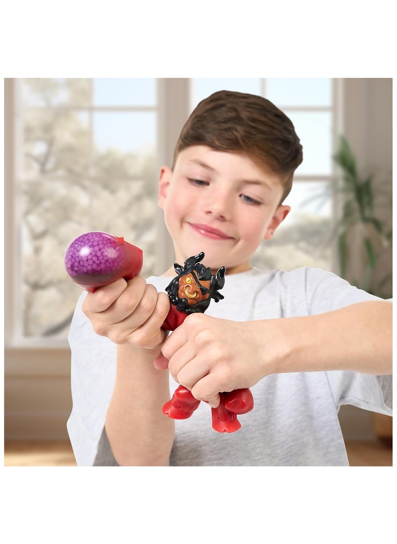 Terrorbull Smash Strikers Figure | Scrunchy Goo-Filled Sensory Toy | Ultimate Battle Action | Stretches 3X Size | Durable & Engaging Toy