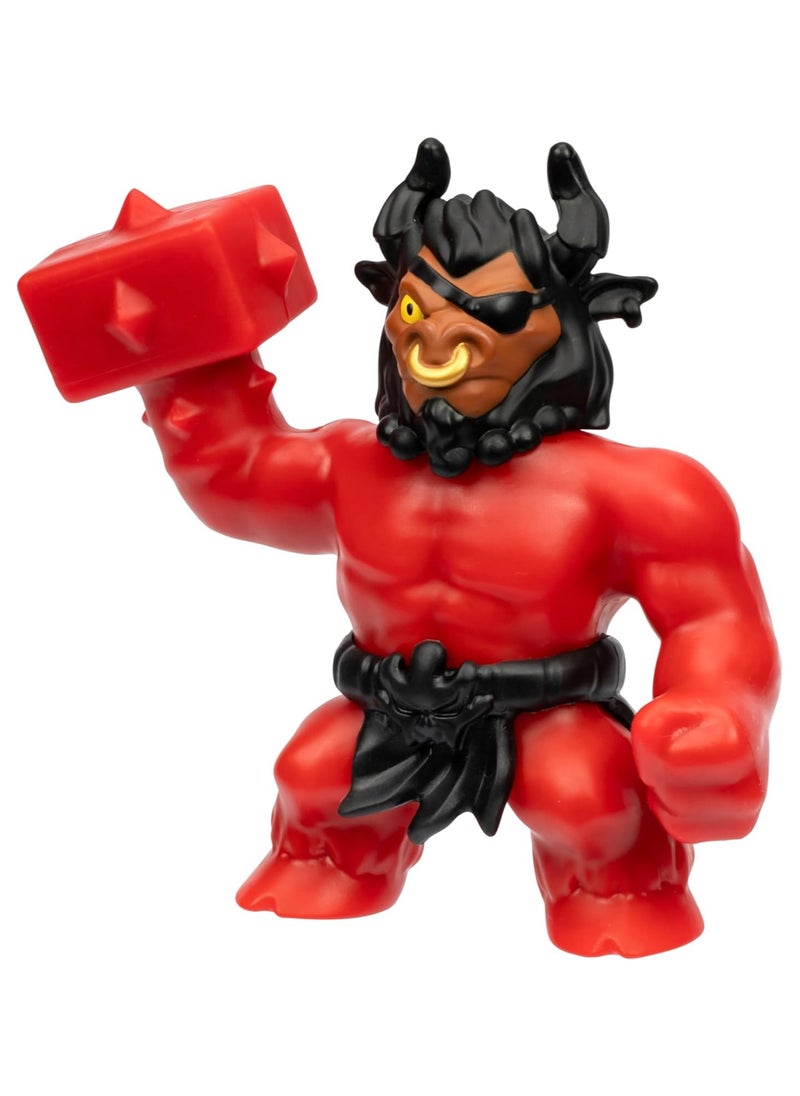 Terrorbull Smash Strikers Figure | Scrunchy Goo-Filled Sensory Toy | Ultimate Battle Action | Stretches 3X Size | Durable & Engaging Toy