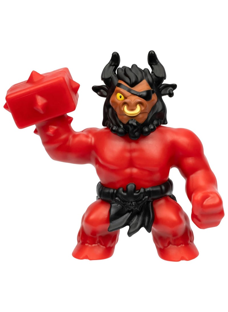 Terrorbull Smash Strikers Figure | Scrunchy Goo-Filled Sensory Toy | Ultimate Battle Action | Stretches 3X Size | Durable & Engaging Toy
