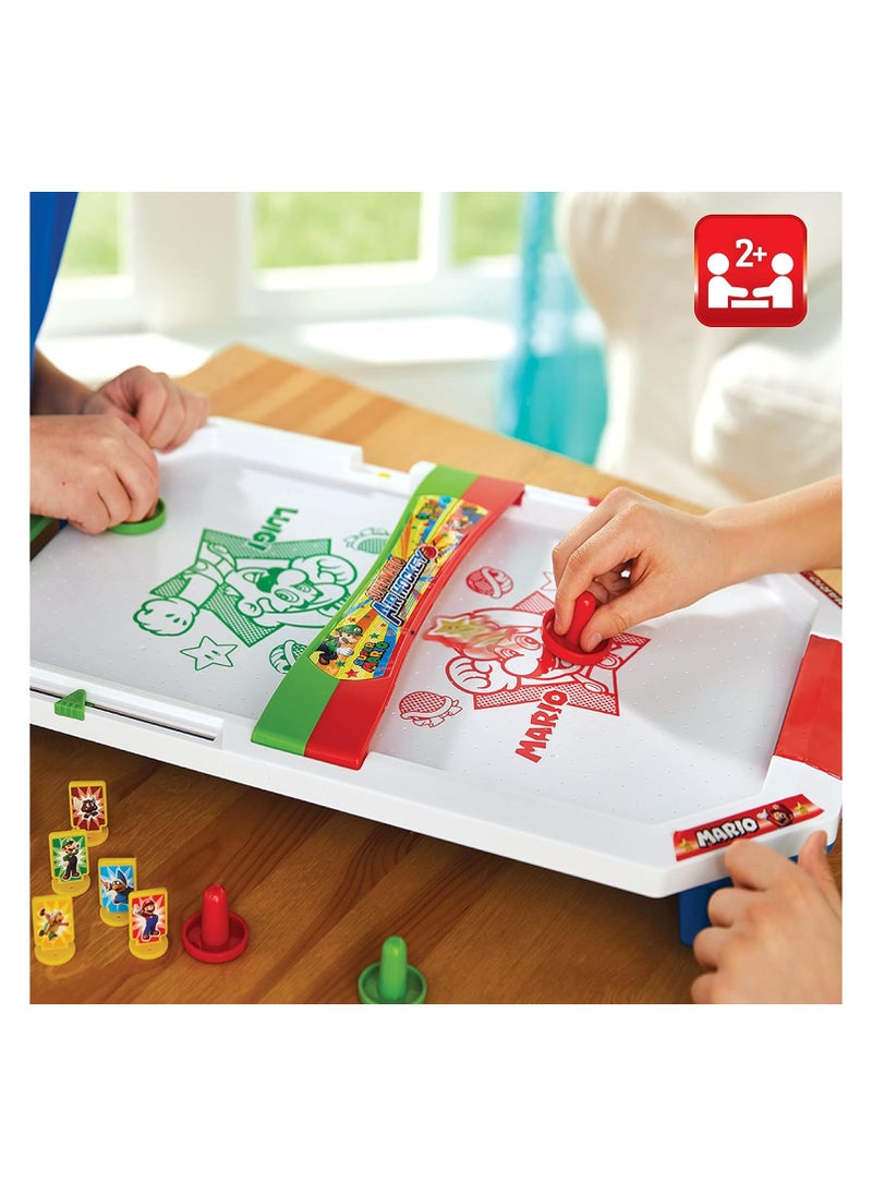 Super Mario Air Hockey Action Game Playset