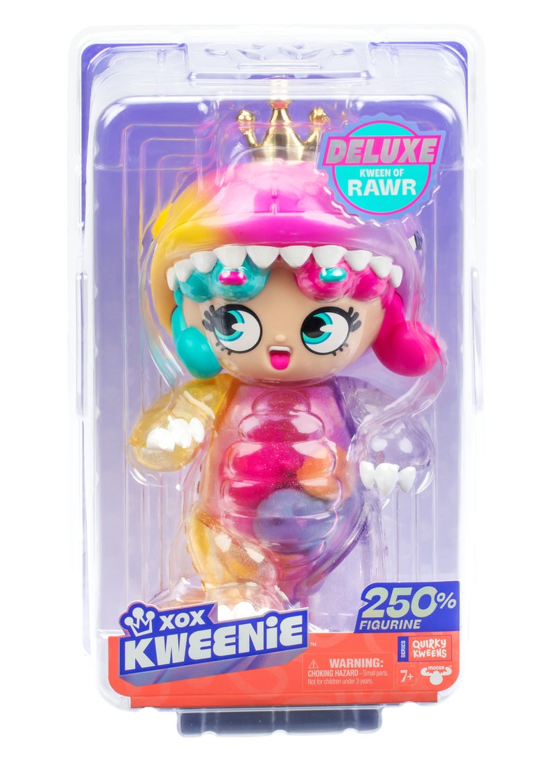 Kweenie Deluxe Kween Of Rawr 11 Inches | XOX Kweenie Figurine |  Collectible Doll | Collectible Figurine | Perfect Gift for Girls & Collectors!