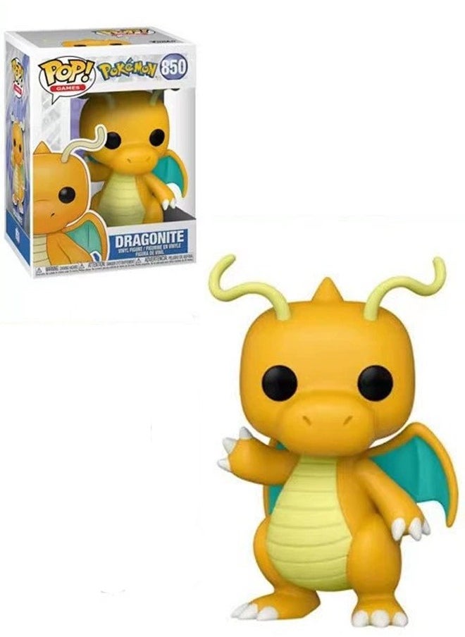 Anime Funko Pop Pokemon Dragonite 850 Pikachu Action Figure Toys