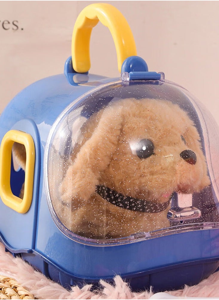 Electric Corgi Dog Puppy Can Walk, Bark And Wag Its Tail, Educational Play House Toys For Infants And Young Children