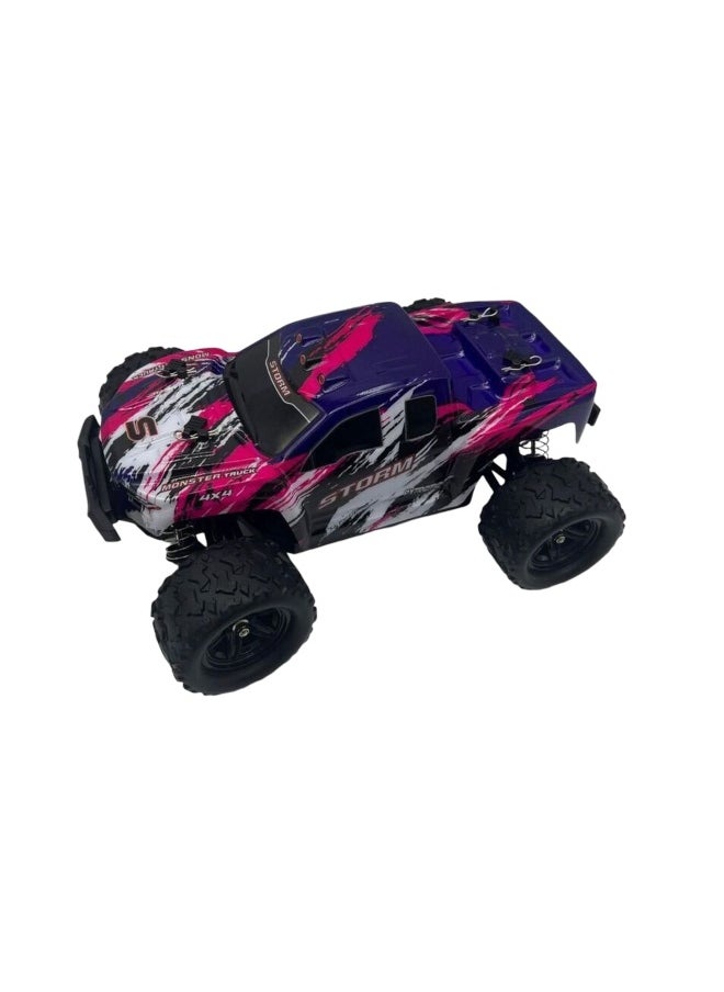 Sam Toys Black Hole Storm Remote Control Car (1:18, Purple)