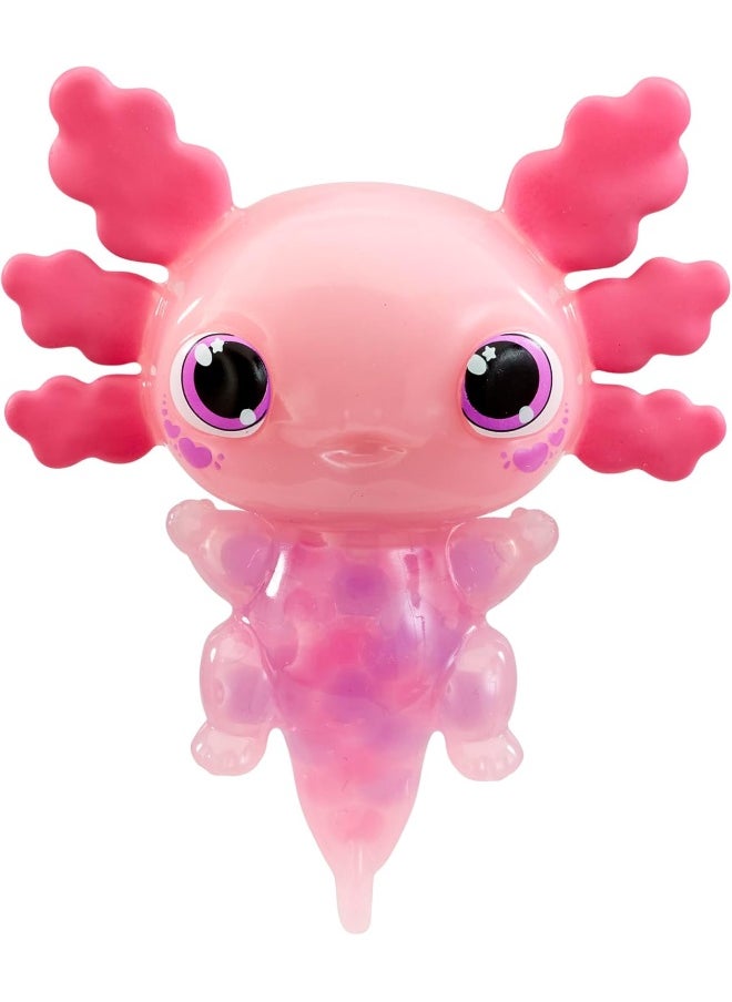 Animagic Let's Glo Axolotl Pink Electronic Pet