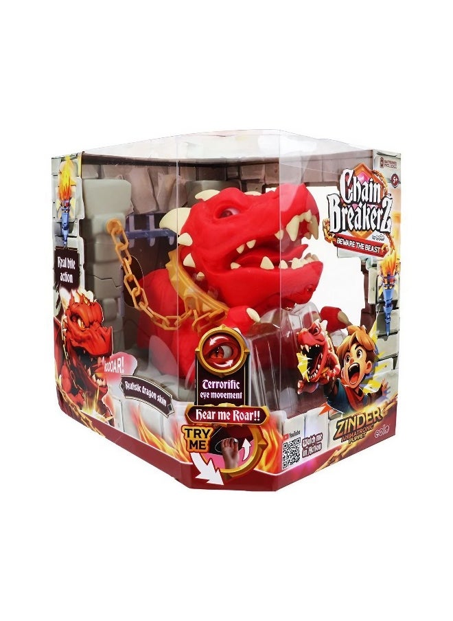 Chain Breakerz Zinder Animatronic Puppet Playset (Red)