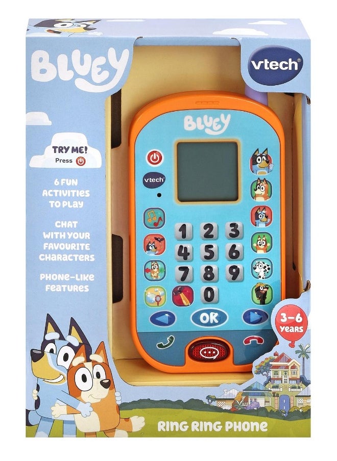 VTech Bluey Ring Ring Phone Toy