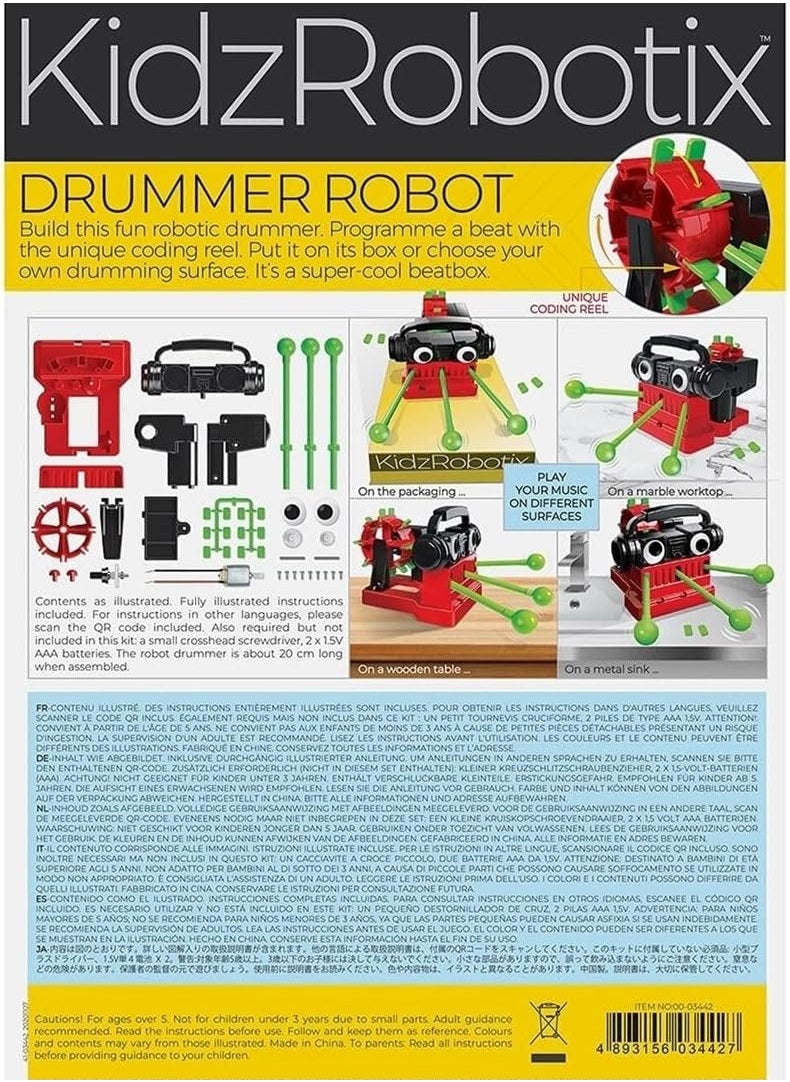 4M KidzRobotix/Drummer Robot