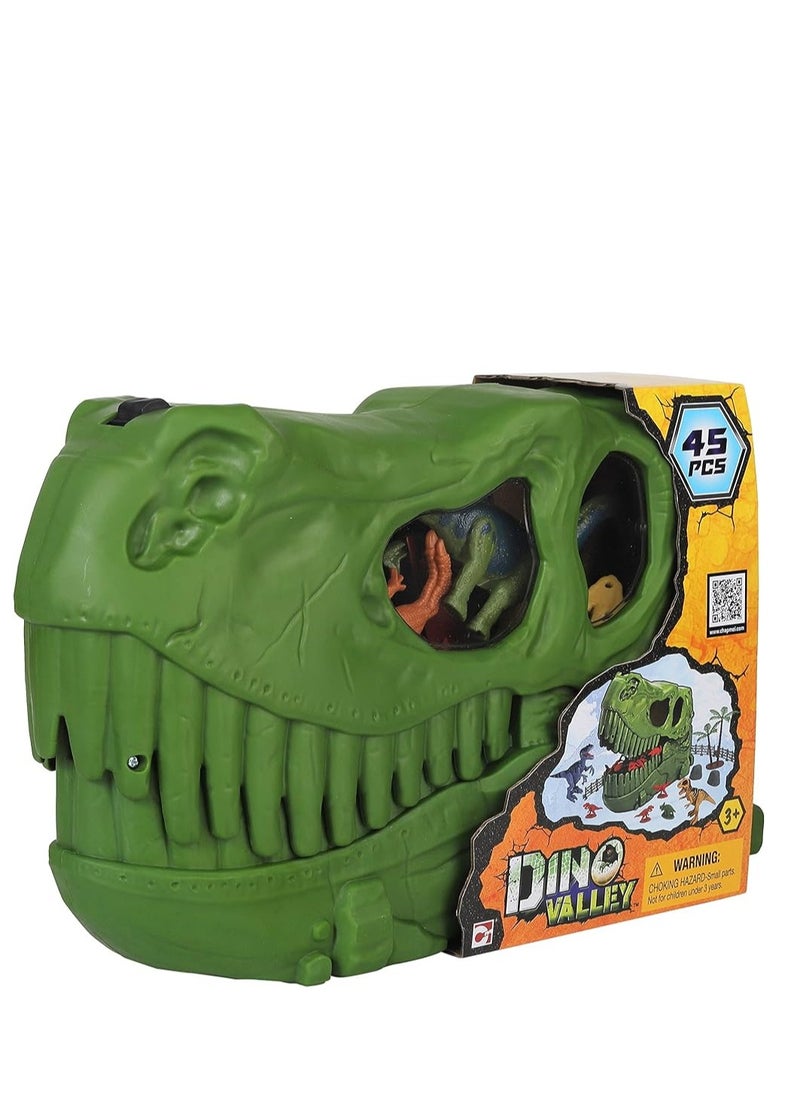 Dino Valley Dino Skull Bucket 45Pcs