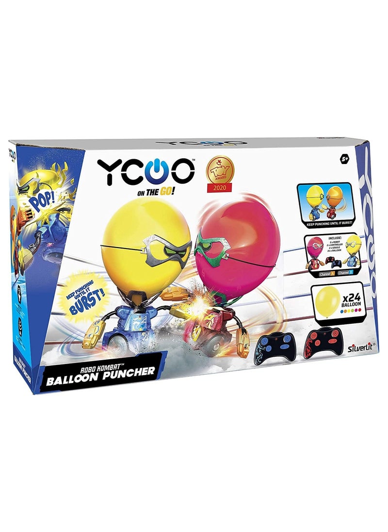 YCOO SilverLit Robo Kombat Balloon Puncher Twin Pack