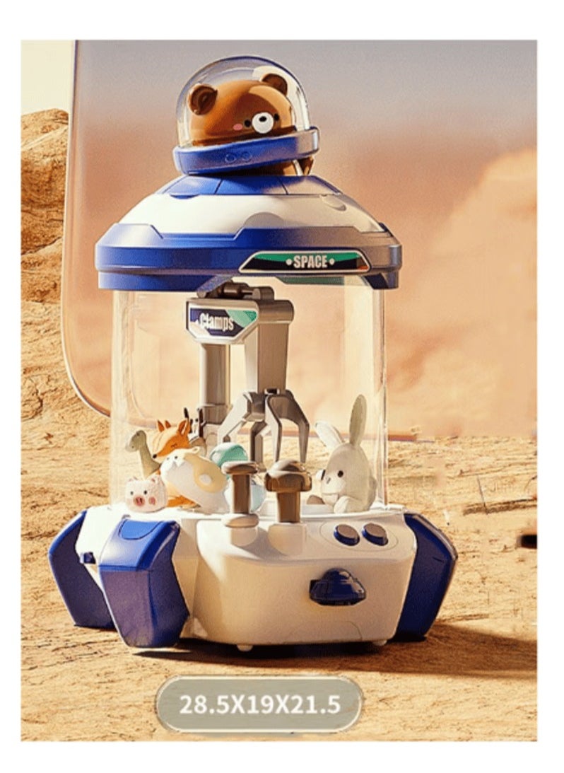 Twist, Play, and Collect: Egg Machine & Clip Doll Toys for Kids (Blue)