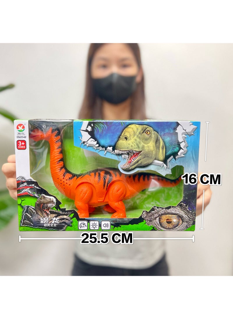 Dinosaur World Electric Triceratops Interactive Sound Toy Electric wrist dragon [2 random colors] 666-17