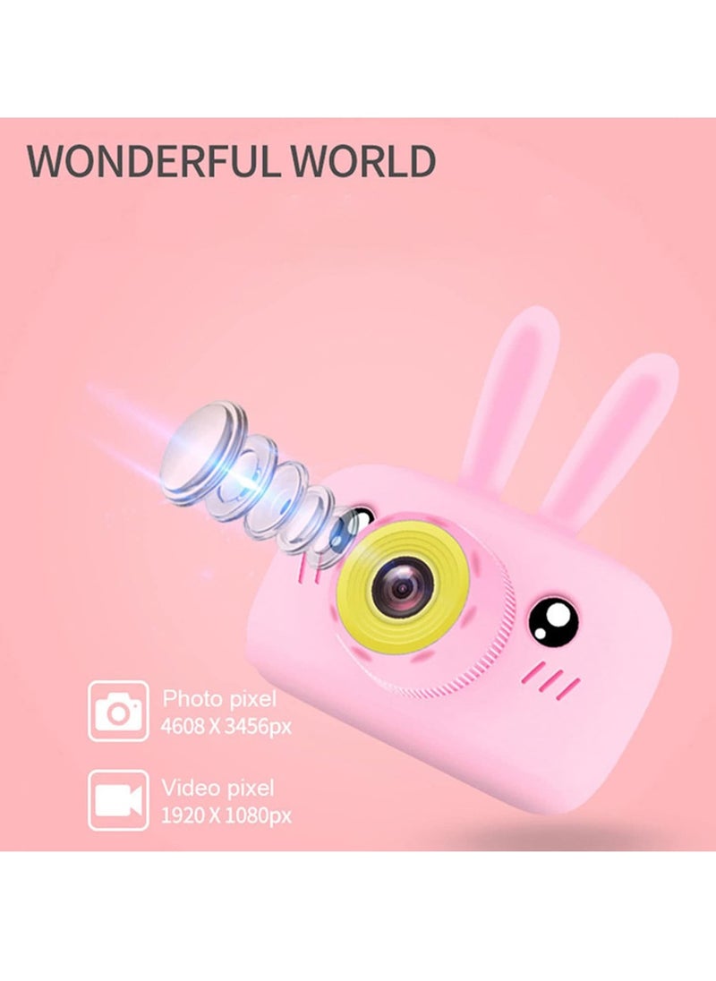 Kids Camera for Boys & Girls – 2.0 Inch HD Screen Video Camcorder, Rechargeable Digital Camera for Ages 3-10, Perfect Birthday & Christmas Gift for Children, Fun Toys for Creative Kids