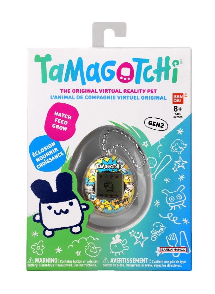 Tamagotchi Original Pochitchi, Battery Operated | Electronic Pet | Retro Virtual Pet | Toys for Kids, Girls and Boys | Interactive Game | Digital Pet