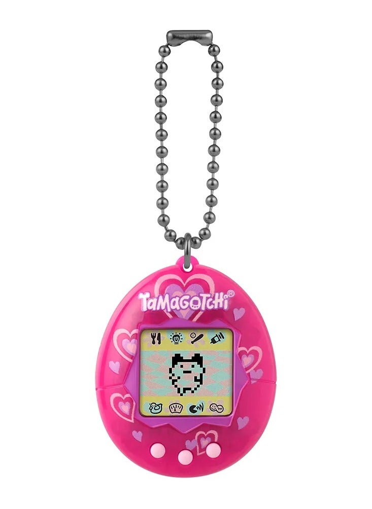 Tamagotchi Original Sweetheart, Battery Operated | Electronic Pet | Retro Virtual Pet | Toys for Kids, Girls and Boys | Interactive Game| Digital Pet