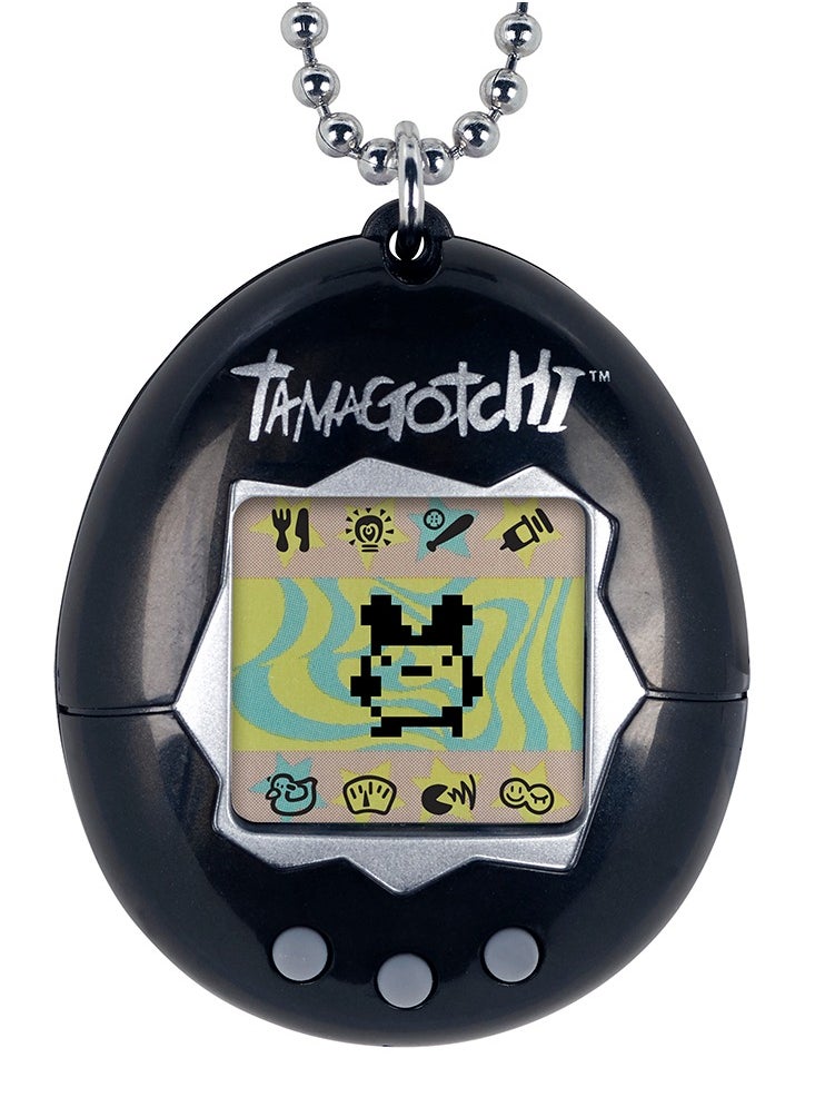 Tamagotchi Original Original Black, Battery Operated | Electronic Pet | Retro Virtual Pet | Toys for Kids, Girls and Boys | Interactive Game | Digital Pet