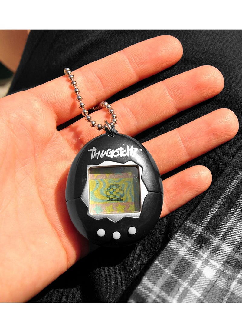 Tamagotchi Original Original Black, Battery Operated | Electronic Pet | Retro Virtual Pet | Toys for Kids, Girls and Boys | Interactive Game | Digital Pet