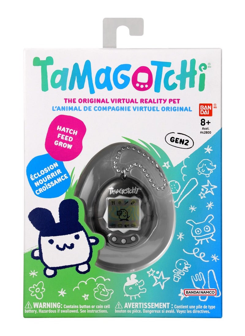 Tamagotchi Original Original Black, Battery Operated | Electronic Pet | Retro Virtual Pet | Toys for Kids, Girls and Boys | Interactive Game | Digital Pet