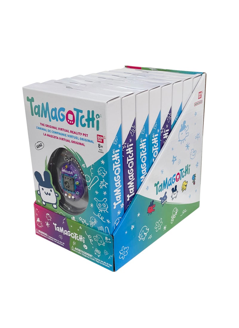 Tamagotchi Original, Assorted 1 Piece (Style & Color May Vary) Battery Operated | Electronic Pet | Retro Virtual Pet | Toys for Kids, Girls and Boys | Interactive Game | Digital Pet