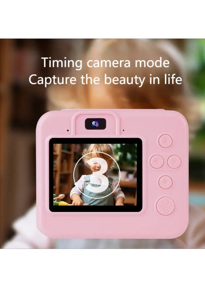 Kids Instant Print Camera - 1080P HD Digital Video Camera with Printer, 2.4
