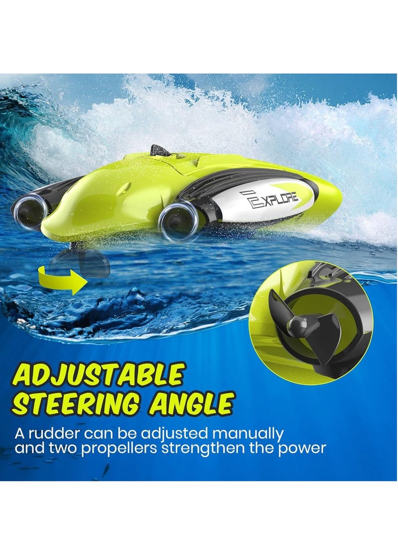 RC Remote Control Submarine, Waterproof Electric Racing Boat